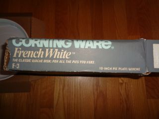 Vintage Corning Ware French White 10 