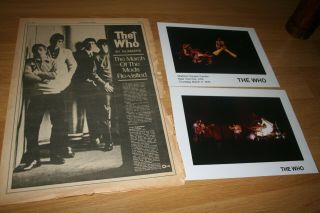 The Who Townshend Moon Daltrey Entwistle Vintage Rock