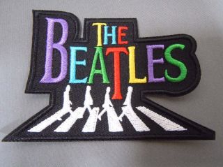 The Beatles - Abbey Road Embroidered Iron - On Patch - 3.  5 "
