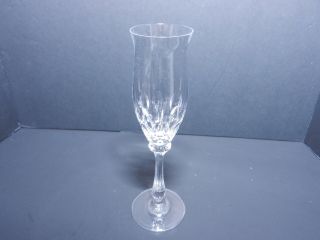 Mikasa Crystal Normandy Champagne Flute Clear Cut 8 1/2 " T Ca 1983 - 87