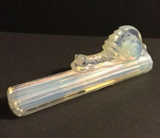 Sabino France Opalescent Art Glass Snail Knife Rest 1 1/4 X 3 3/4