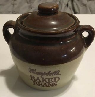 Vintage Campbell Soup Bean Pot