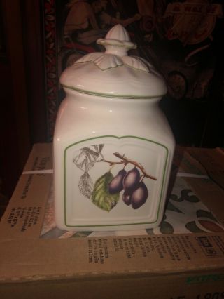 Villeroy Boch Fruit Art Cookie Jar