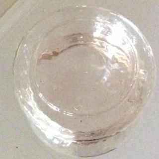 ELEGANT PINK DEPRESSION CLEAR GLASS LIDDED CANDY DISH 5