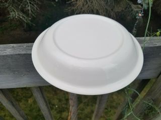 VINTAGE CURRIER & IVES PIE PLATE 10 INCH DIAMETER AND SERVING VEGGIE BOWL 9 INCH 4