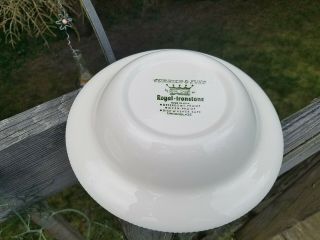 VINTAGE CURRIER & IVES PIE PLATE 10 INCH DIAMETER AND SERVING VEGGIE BOWL 9 INCH 6