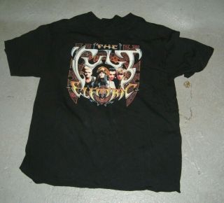 The Cult Electric T Shirt Rare Classic Rock Heavy Metal Black Large Rare