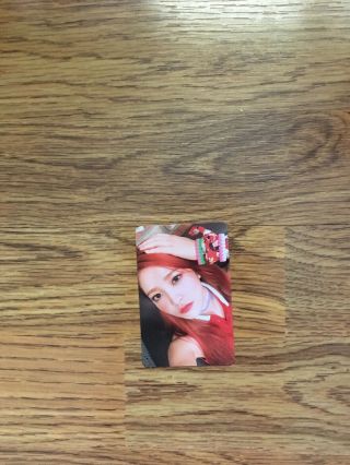 Kpop Red Velvet Yeri Photocard Russian Roulette