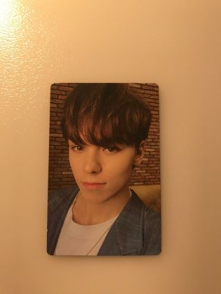 [seventeen] An Ode 독 : Begin Ver.  Official Photocard / Vernon