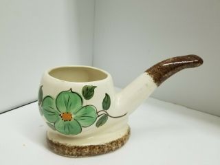 Cash Family Pottery Hand Painted Pipe