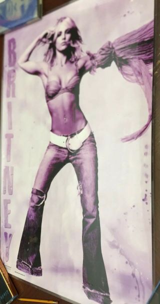 Britney Spears Poster 34 X 22 Lamented