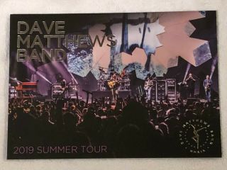 Dave Matthews Band 2019 Summer Tour Photo Book Band Photos