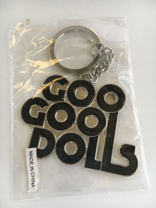 Goo Goo Dolls Metal Keychain •