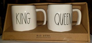 Rae Dunn King And Queen Mug Set 2019