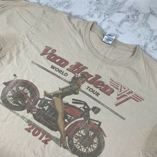 Van Halen Concert Tour 2012 T - Shirt Size Large L Flaws 3