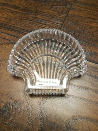 Vintage Waterford Crystal Small Shell Dish - Nib