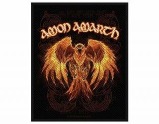 Amon Amarth Phoenix - Woven Sew On Patch -