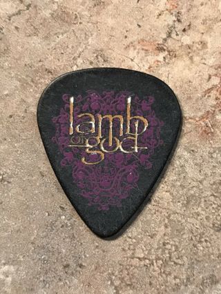 Lamb Of God “mark Morton” 2006 Sacrament Tour Guitar Pick