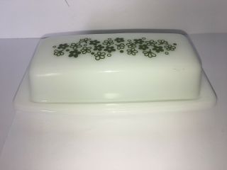 Vintage Pyrex Spring Blossom Covered Butter Dish