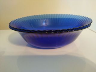 Colorex Made In Brazil Cobalt Blue Set Of 2 Serving Bowls