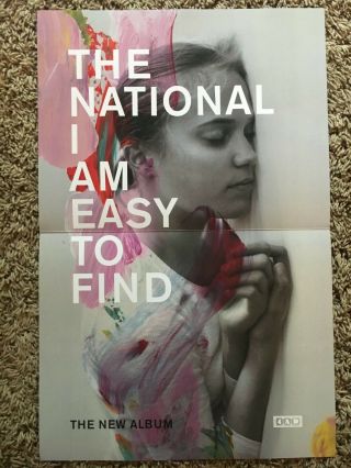 The National I Am Easy To Find Promo Poster 11x17 Bryce Dressner