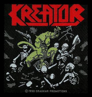 Kreator - Pleasure To Kill - Woven Sew On Patch -