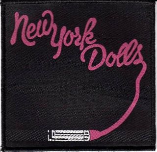 York Dolls Rare Promo Cloth Patch