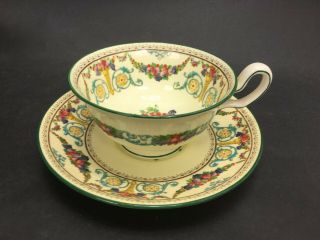 Wedgwood China Ventnor Pattern W996 Footed Cup And Saucer Choose Qty 1 To 9