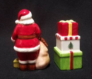 Salt and Pepper shaker set SPODE CHRISTMAS TREE SANTA & GIFT BOX Macy ' s 4