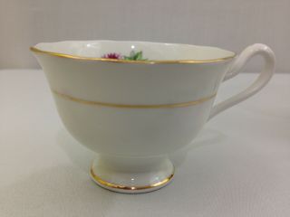 Vintage Royal Albert Dainty Floral Crown China England Tea Cup And Saucer Set 4