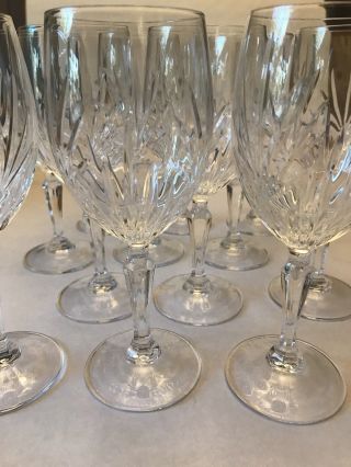 1 Princess House Royal Highlights 961 Wine Glass 24 Lead Crystal Goblet