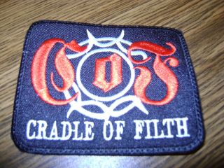 Cradle Of Filth,  Sew On Embroidered Patche