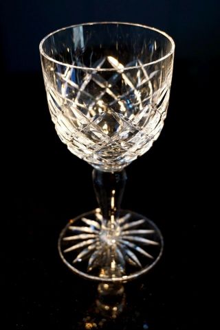 Czech Crystal Wine Glass