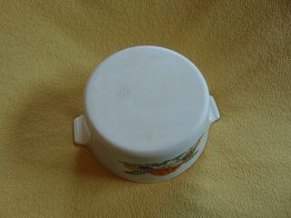 Vintage Corning Ware Merry Mushroom 1 3/4 qt.  Casserole w/Dimple Lid - Pre - Owned 3