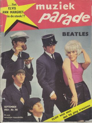 Muziek Parade September 1964 Netherlands Mag With The Beatles On Cover