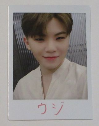 Seventeen Woozi 124 Trading Card World Tour Ode To You In Japan Official