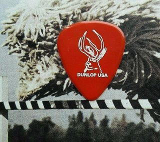 David Bowie Searching For Jackalopes Tour Red Guitar Pick - Color