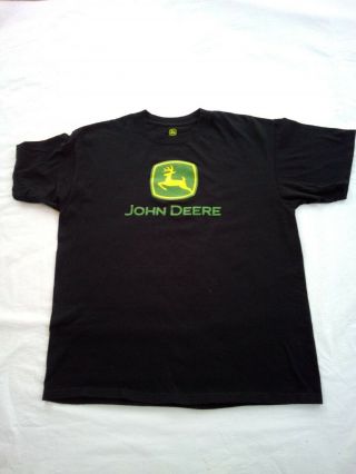 John Deere - - T Shirt - - Xl - - Pre - Owned - - 100 Cotton