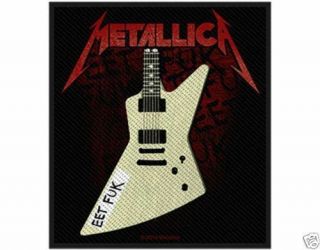 Metallica - Eet F=ck - Woven Patch -