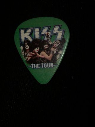 Kiss Tour Guitar Pick Live Icon Tommy Thayer Rock Band 9/18/12 Scranton Penn Wow