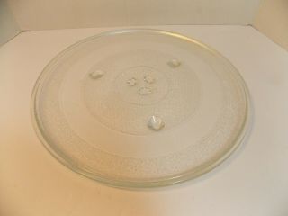 Microwave Oven Glass Plate Turntable Rotating 12 3/8 " Round Universal L31