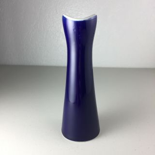Hf Coors Chefsware 250 Blue Vase - 6.  5 " Tall