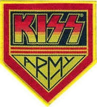 Kiss Army Red - Woven Patch -