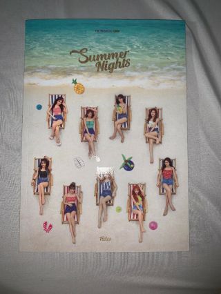 Twice Summer Nights Photobook,  Mini Poster (no Cd,  Photocards Or Polaroid)