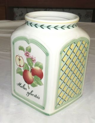 Villeroy & Boch French Garden Charm Large 8 " Canister - No Lid