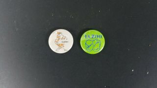 Yazoo Button Badges Old Stock From The 80s Depeche Mode