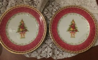 Royal Albert Old Country Roses " Seasons Of Colour " Dessert/salad Plates,  8 " D.