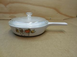 Corning Ware Spice O Life Series 6 - 1/2 " Frying Pan Skillet P - 83 - B.  With Lid
