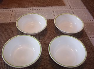 Corelle Strawberry Sunday Pattern 6 - 1/4 Inch Cereal Bowls