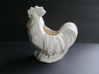 Vintage Mccoy Rooster Chicken Planter Art Pottery 1950 